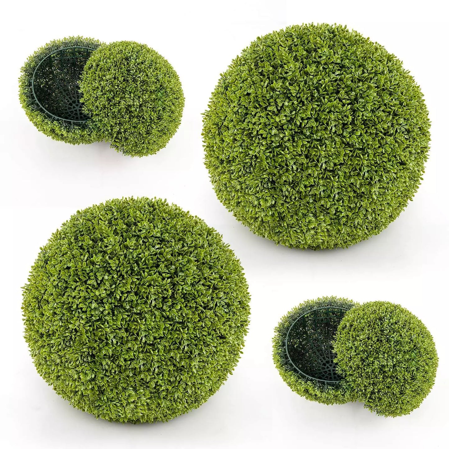 2 PIECES 50cm Artificial Plant Boxwood