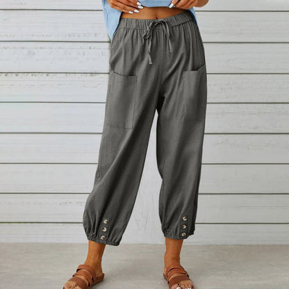 Elena Straight Wide Leg Pants