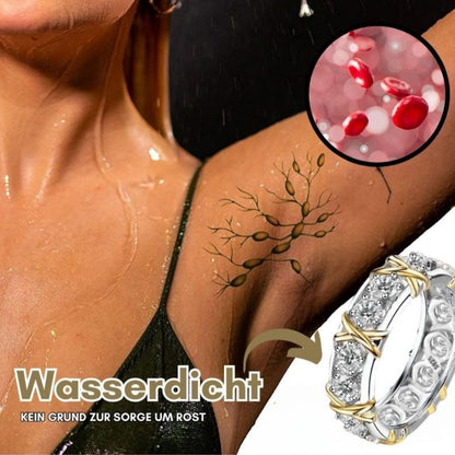 Lymphatic system stimulation ring