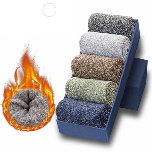 Thermal socks made of wool