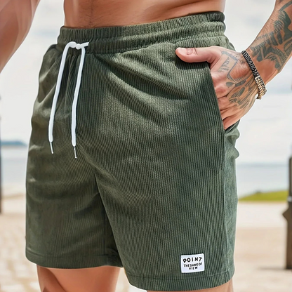Abram | Men's ribbed shorts