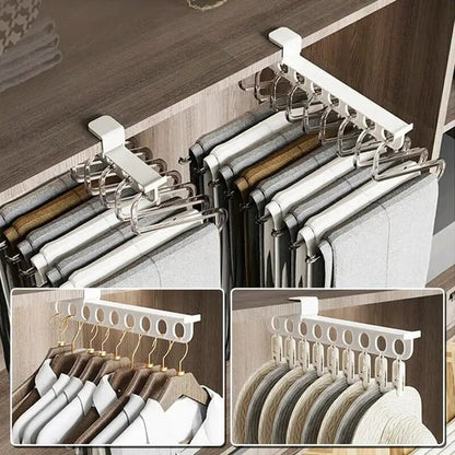 Extendable clothes rail