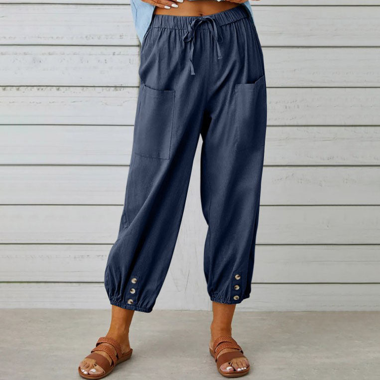 Elena Straight Wide Leg Pants
