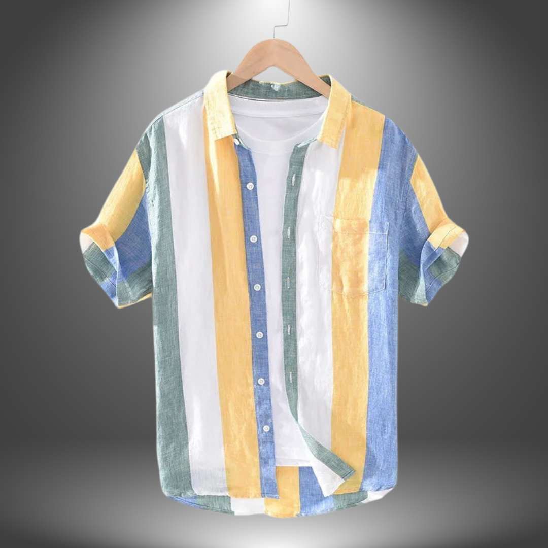 Riccardo | Men's shirt made of artisanal linen