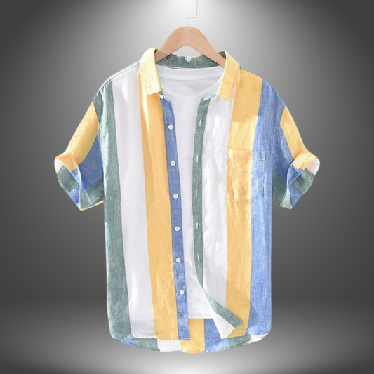 Riccardo | Men's shirt made of artisanal linen