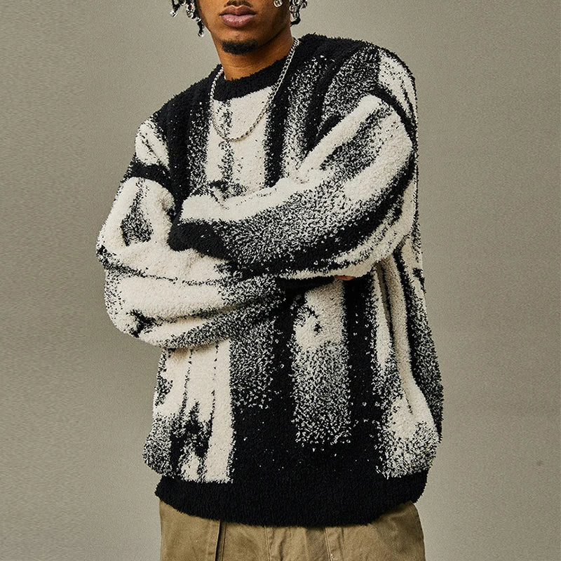 Knitted vintage sweater