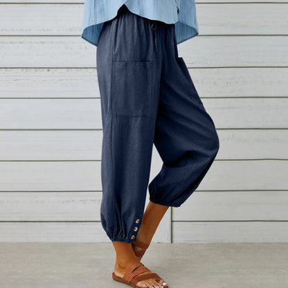 Elena Straight Wide Leg Pants