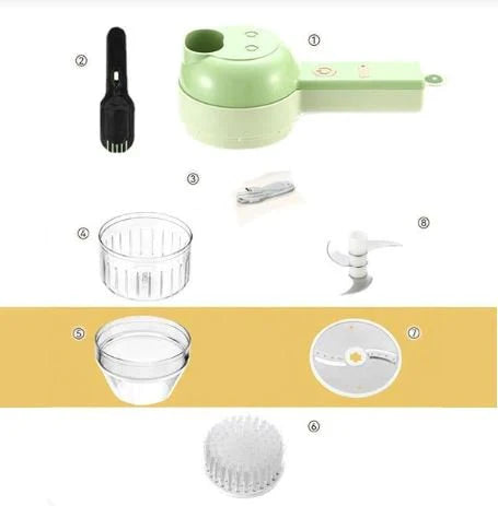 Aprolo 4 in 1 multifunctional shredder