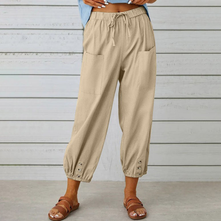 Elena Straight Wide Leg Pants