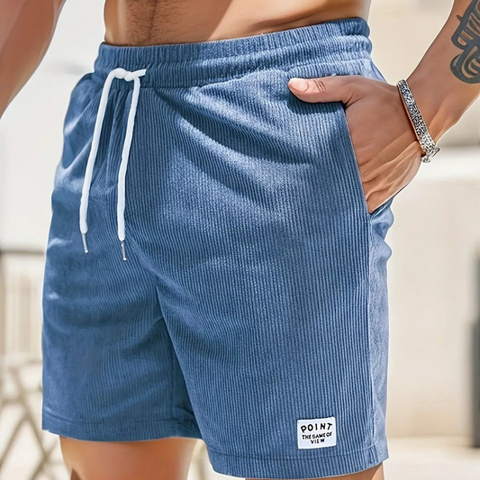 Abram | Men's ribbed shorts