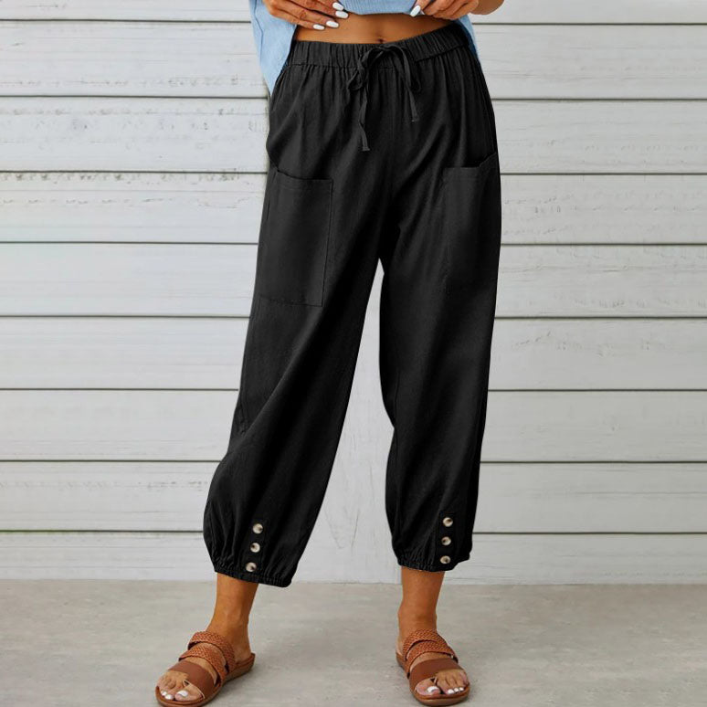 Elena Straight Wide Leg Pants