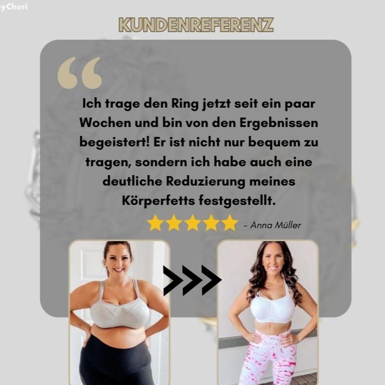 Lymphatic system stimulation ring