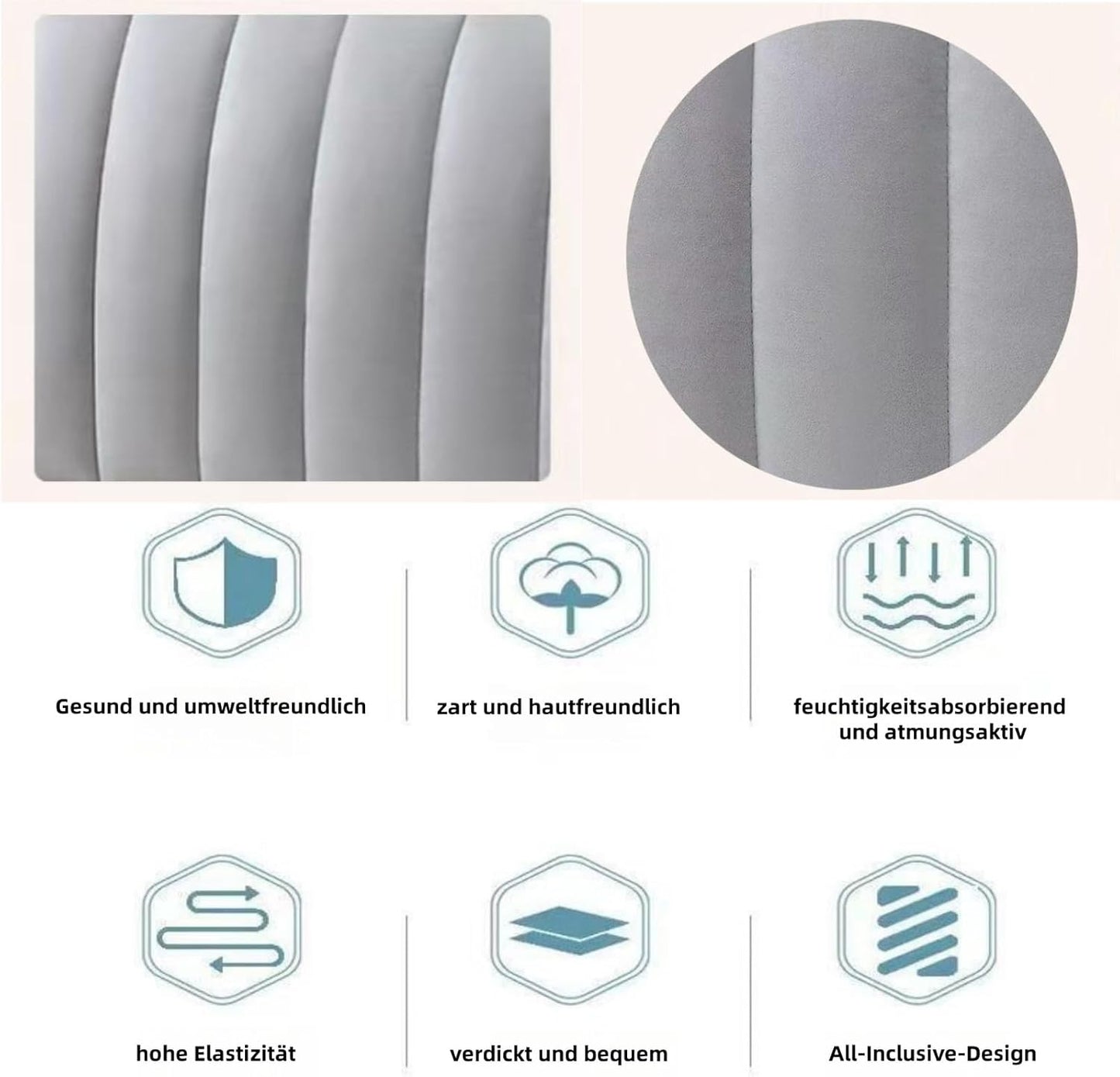 LuxCover headboard cover – Protects and adds style to your bedroom 😊