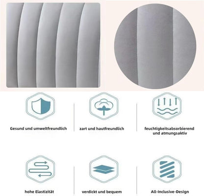 LuxCover headboard cover – Protects and adds style to your bedroom 😊