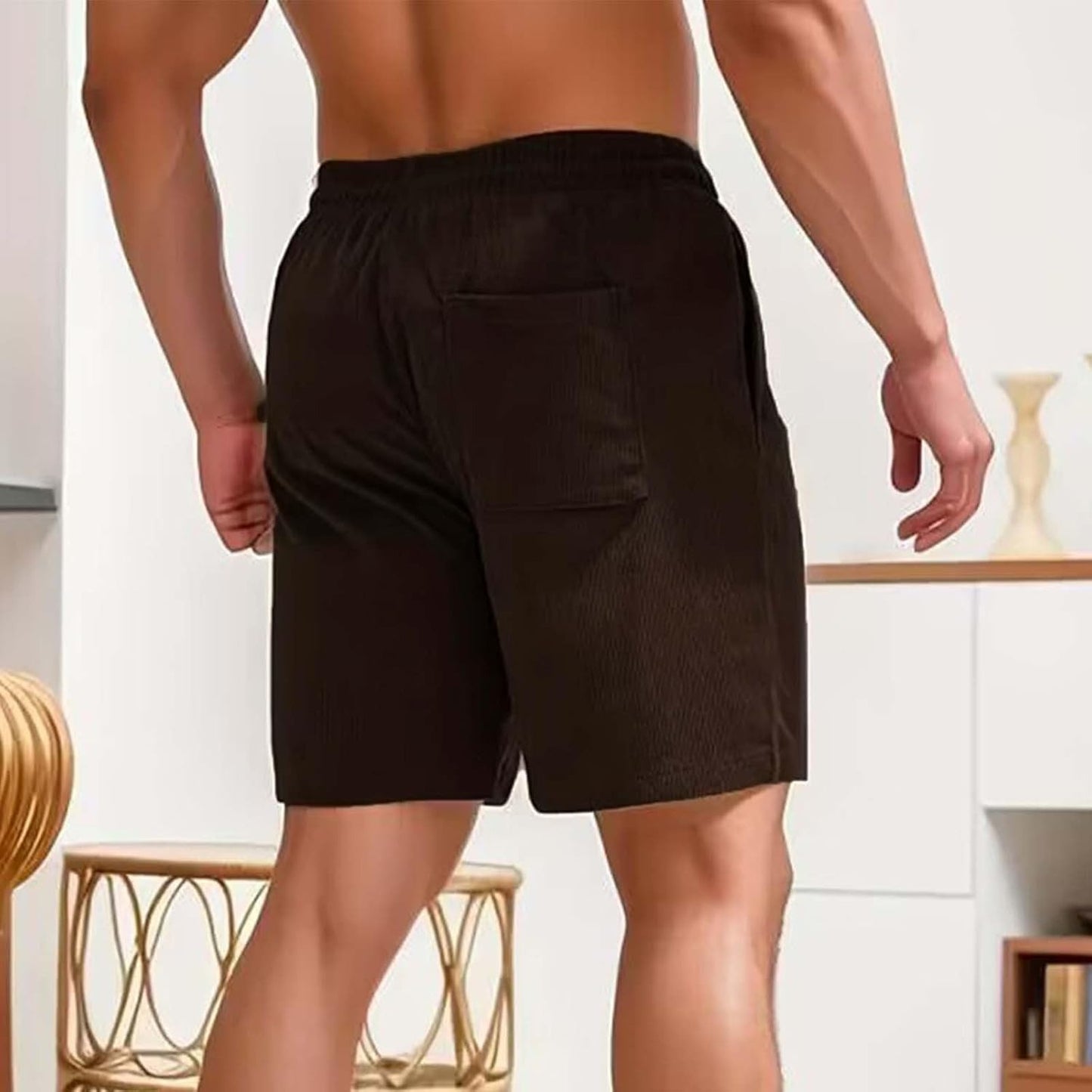 Abram | Men's ribbed shorts