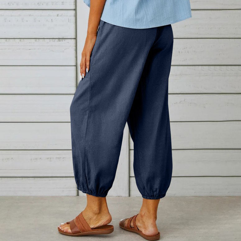 Elena Straight Wide Leg Pants
