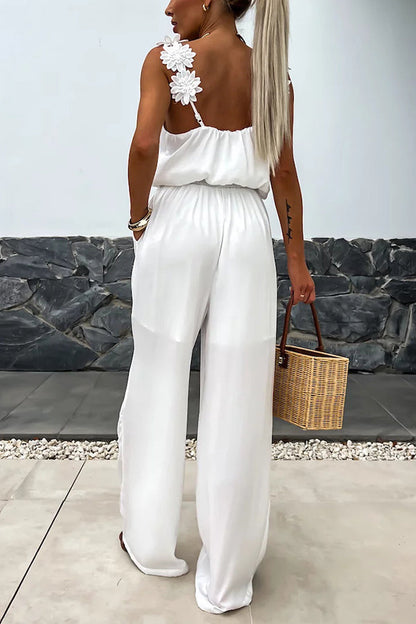 NOVERA | Sleeveless wide-leg jumpsuit