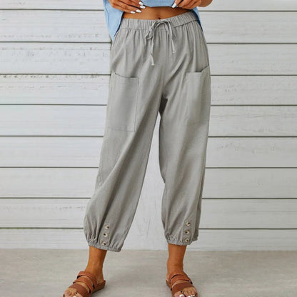 Elena Straight Wide Leg Pants
