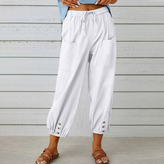 Elena Straight Wide Leg Pants