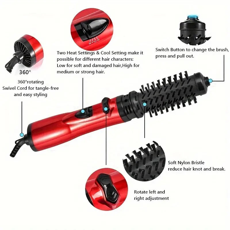 IonFusion 3-in-1 Versatile Ionic Hair Dryer Brush 