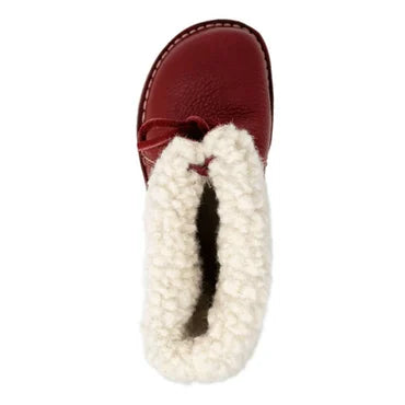 Waterproof calfskin boots with wool lining