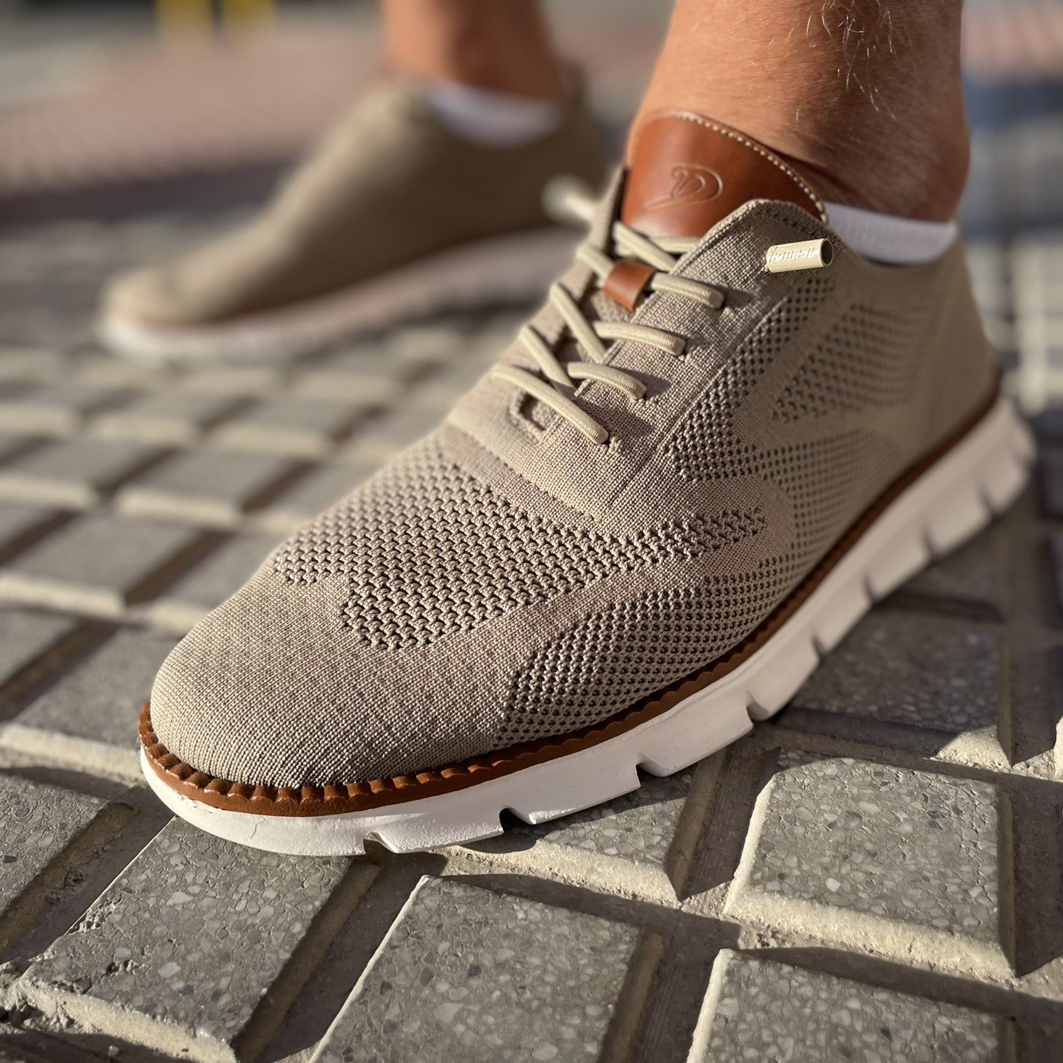 Lifestyle Leisure Sneakers Beige