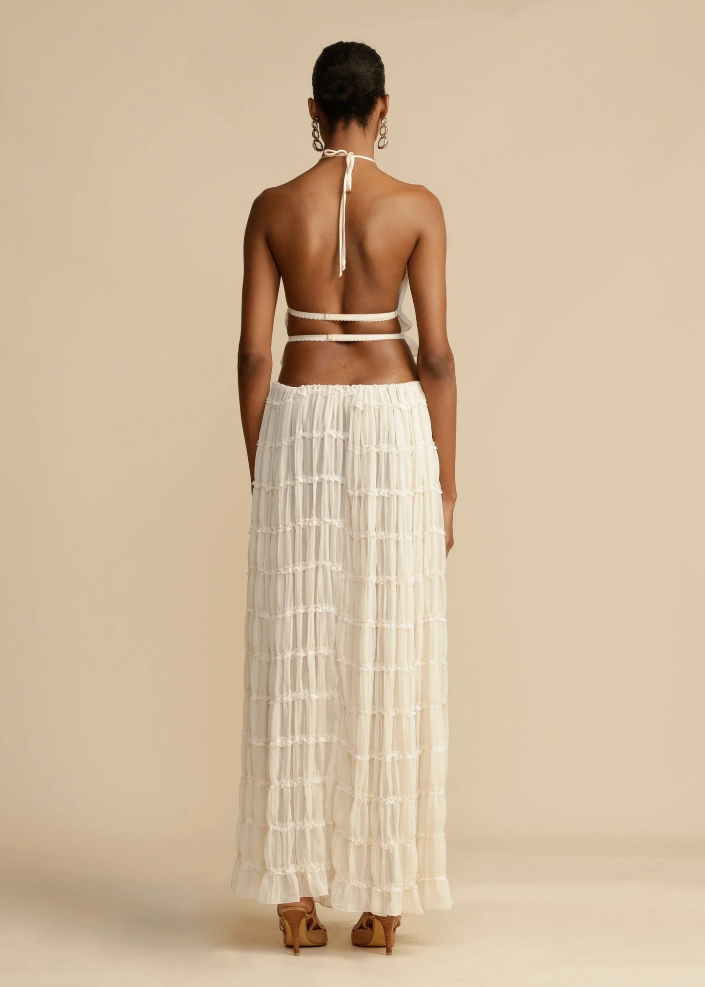 Chic two-piece pleated set | Effortless elegance and comfort