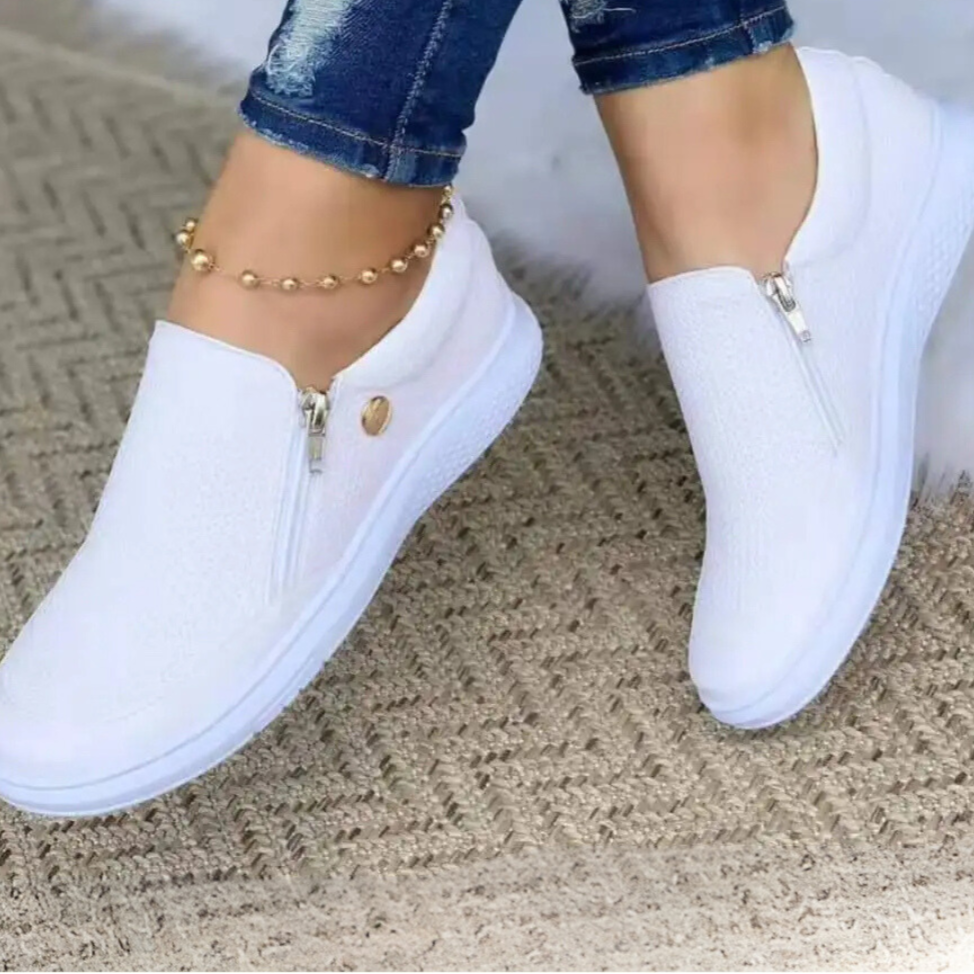 Bertha Zipper Orthopedic Women's Shoes