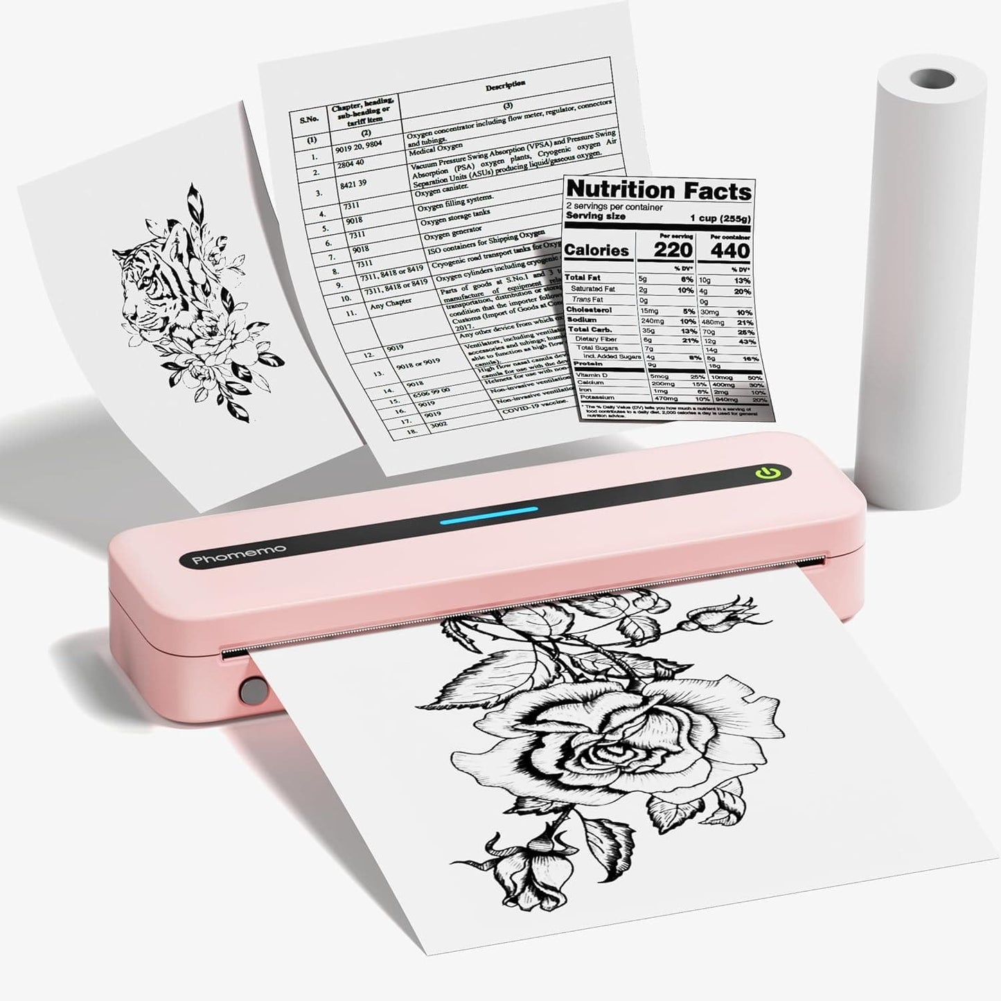 Phomemo M832 Upgrade Portable Thermal Printer