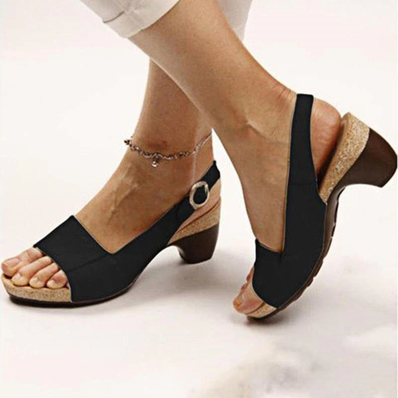 Orthopedic Wedge Sandal- Walk with confidence!