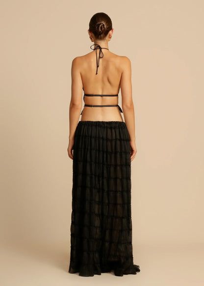 Chic two-piece pleated set | Effortless elegance and comfort