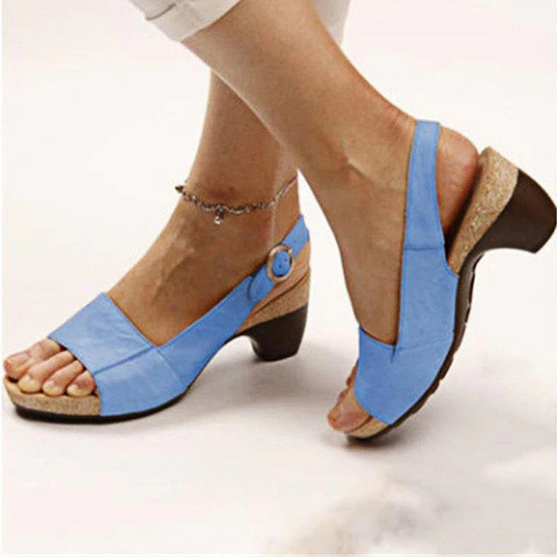 Orthopedic Wedge Sandal- Walk with confidence!