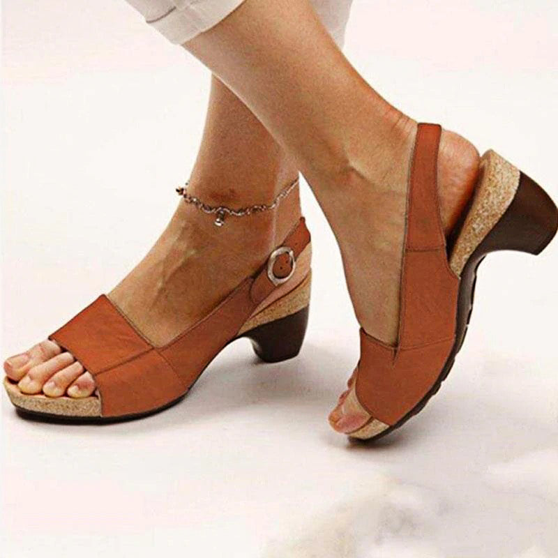 Orthopedic Wedge Sandal- Walk with confidence!