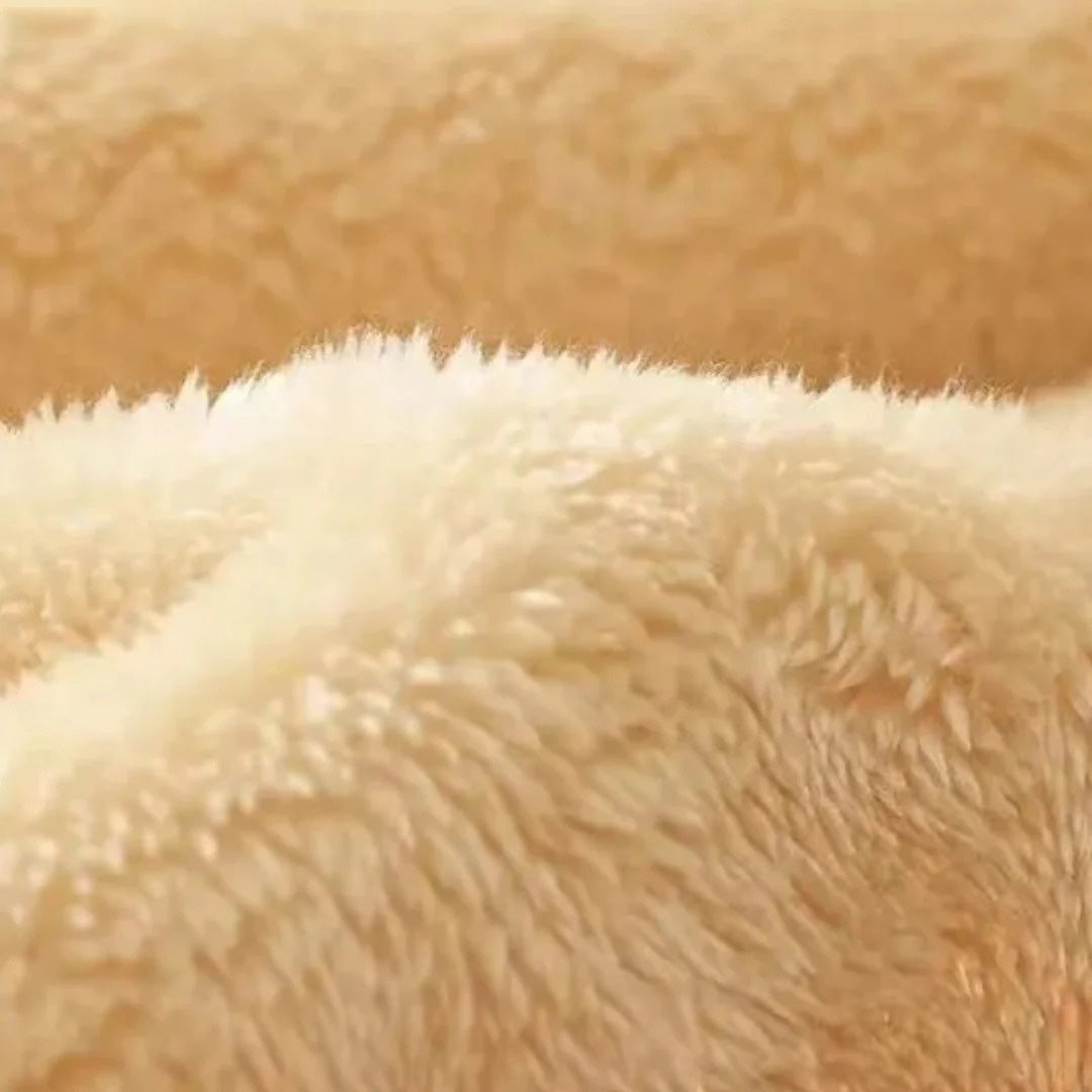 Winter sweater with fleece lining for men