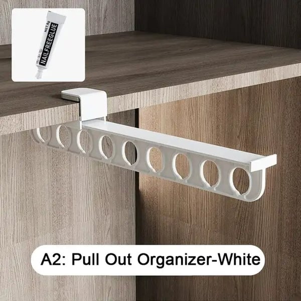 Extendable clothes rail