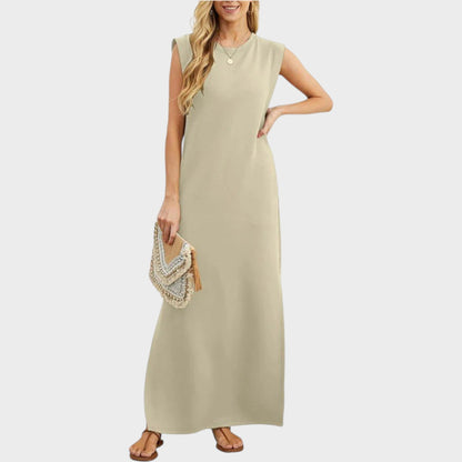 EMY | Wrinkle-free, flowing long dress 