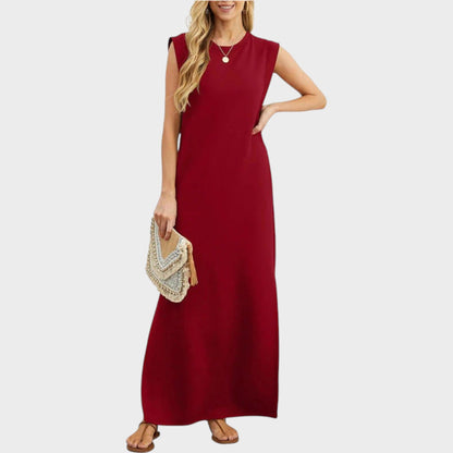 EMY | Wrinkle-free, flowing long dress 