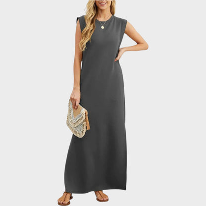 EMY | Wrinkle-free, flowing long dress 
