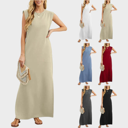 EMY | Wrinkle-free, flowing long dress 