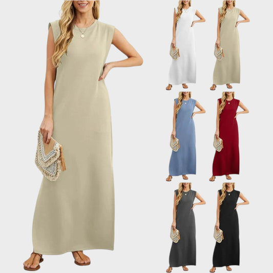 EMY | Wrinkle-free, flowing long dress 