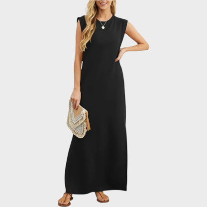 EMY | Wrinkle-free, flowing long dress 