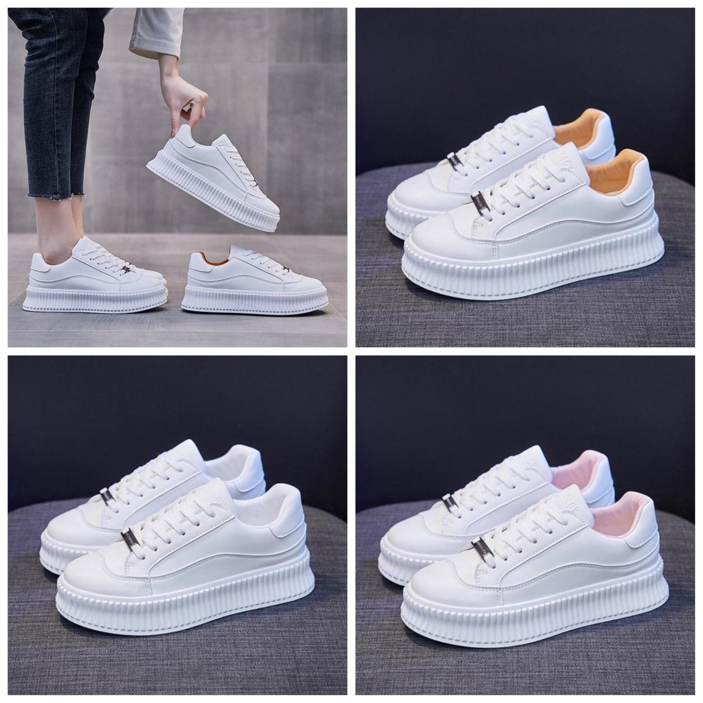 Julie Fashionable Platform Sneakers | 50% off