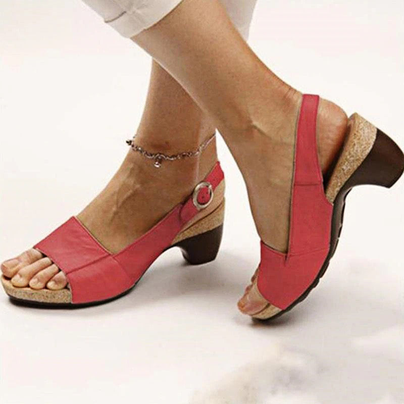 Orthopedic Wedge Sandal- Walk with confidence!