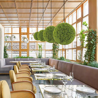 2 PIECES 50cm Artificial Plant Boxwood