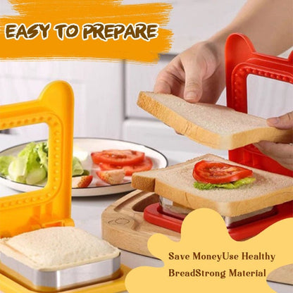 Sandwich shape cutter and sealer