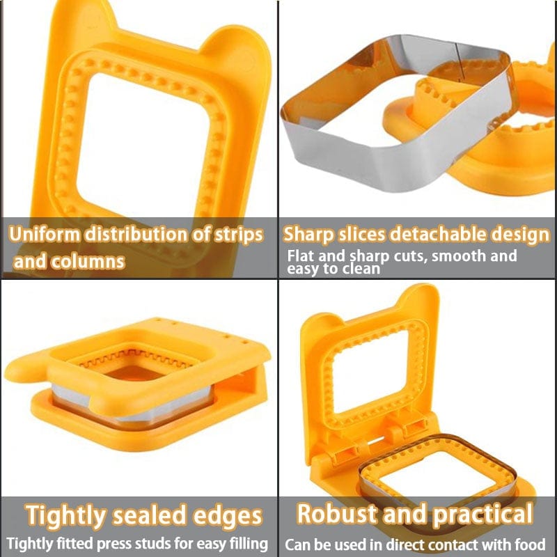 Sandwich shape cutter and sealer
