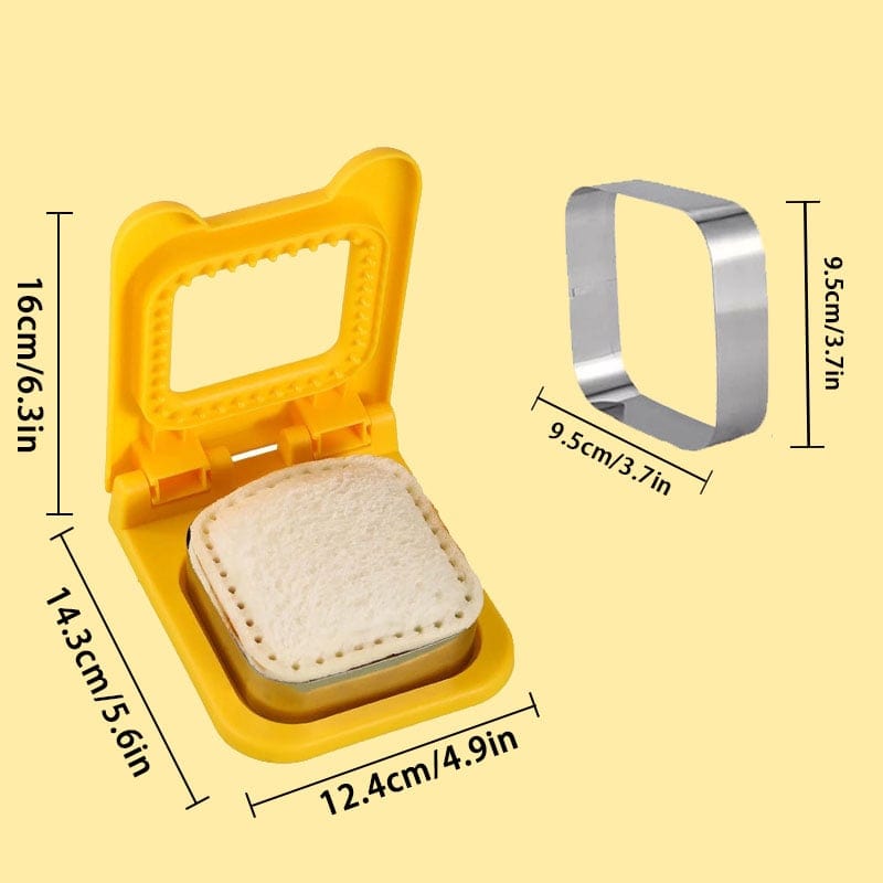 Sandwich shape cutter and sealer